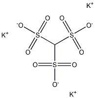 甲烷三磺酸三钾盐结构式