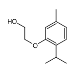 2-(5-methyl-2-propan-2-ylphenoxy)ethanol结构式