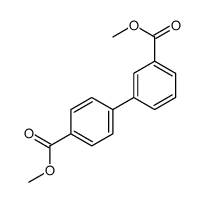 dimethyl [1,1'-biphenyl]-3,4'-dicarboxylate Structure