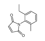 1-(2-ethyl-6-methylphenyl)pyrrole-2,5-dione Structure