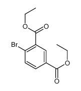 diethyl 4-bromobenzene-1,3-dicarboxylate结构式