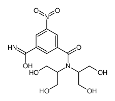 N,N-Bis-(1,3-dihydroxy-2-propyl)-5-nitroisophthalamide结构式