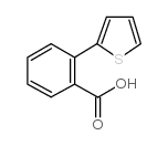 2-噻吩基苯甲酸结构式