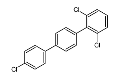1,3-dichloro-2-[4-(4-chlorophenyl)phenyl]benzene结构式