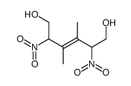 3,4-dimethyl-2,5-dinitrohex-3-ene-1,6-diol结构式