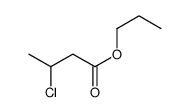 3-氯丁酸丙酯结构式