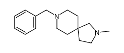2-甲基-8-苄基-2,8-二氮杂螺[4.5]癸烷结构式