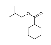 2-methylprop-2-enyl cyclohexanecarboxylate结构式