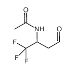 acetamide,n-[3-oxo-1-(trifluoromethyl)propyl]-结构式