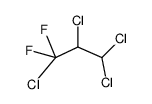 1,2,3,3-tetrachloro-1,1-difluoropropane结构式