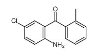 2-amino-5-chloro-2-methylbenzophenone Structure