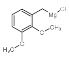 2,3-DIMETHOXYBENZYLMAGNESIUM CHLORIDE结构式