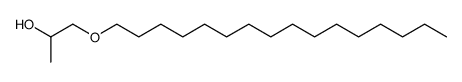 1-(Hexadecyloxy)-2-propanol结构式