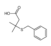 3-benzylsulfanyl-3-methylbutanoic acid结构式