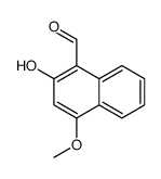 2-hydroxy-4-methoxynaphthalene-1-carbaldehyde Structure