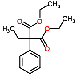 Diethyl Ethylphenylmalonate Structure