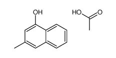 acetic acid,3-methylnaphthalen-1-ol Structure