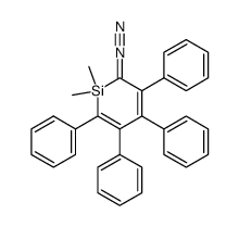 diazo 2,2-dimethyl-3,4,5,6-tetraphenyl-2-silacyclohexa-3,5-diene Structure