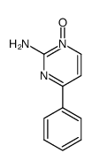 2-Amino-4-phenylpyrimidine 1-Oxide结构式