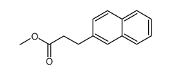 methyl 3-(2-naphthyl)propanoate Structure