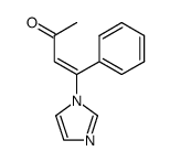 4-imidazol-1-yl-4-phenyl-but-3-en-2-one Structure