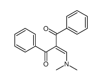 2-(dimethylaminomethylidene)-1,3-diphenylpropane-1,3-dione结构式