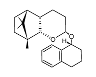 (R)-O-((4aS-(2α,4aα,5α,8α,8aα))-Octahydro-8,9,9-trimethyl-5,8-methano-2H-1-benzopyran-2-yl)-1-tetralol Structure