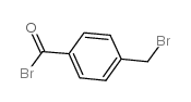 Benzoyl bromide, 4-(bromomethyl)- Structure
