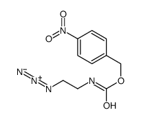 (4-nitrophenyl)methyl N-(2-azidoethyl)carbamate结构式