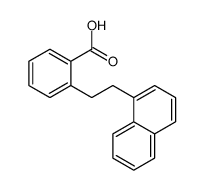 2-(2-naphthalen-1-ylethyl)benzoic acid Structure