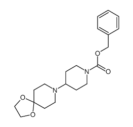 1-N-CBZ-4-(1,4-DIOXA-8-AZASPIRO[4.5]DEC-8-YL)PIPERIDINE Structure