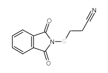 N-[(2-氰乙基)硫代]邻苯二甲酰亚胺图片