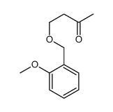 4-[(2-methoxyphenyl)methoxy]butan-2-one结构式