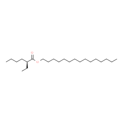 Hexanoic acid, 2-ethyl-, C12-15-alkyl esters Structure