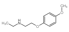 N-ethyl-2-(4-methoxyphenoxy)ethanamine结构式