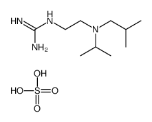 (C-azaniumylcarbonimidoyl)-[2-[2-methylpropyl(propan-2-yl)amino]ethyl]azanium,sulfate结构式