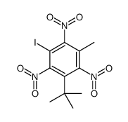 1-tert-butyl-3-iodo-5-methyl-2,4,6-trinitrobenzene结构式