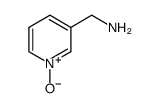 3-氨基甲基吡啶-N-氧化物结构式