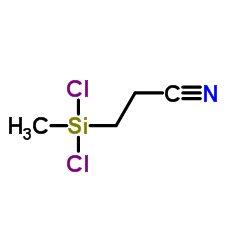 3-[Dichloro(methyl)silyl]propanenitrile Structure