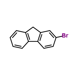 2-Bromofluorene muundo
