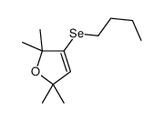 3-butylselanyl-2,2,5,5-tetramethylfuran结构式