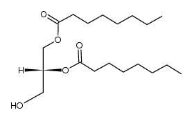 sn-2,3-dioctanoylglycerol结构式