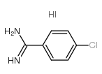 4-chlorobenzamidine hydroiodide structure