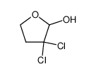 2-Furanol,3,3-dichlorotetrahydro-(9CI)结构式