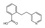 2-(2-Pyridin-3-yl-ethyl)-benzoic acid Structure