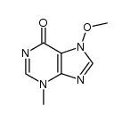 7-methoxy-3-methylhypoxanthine结构式