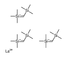 lanthanum(3+),trimethyl(trimethylsilylmethyl)silane Structure