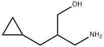 3-amino-2-(cyclopropylmethyl)propan-1-ol Structure