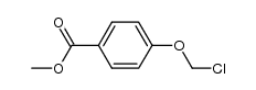 methyl 4-(chloromethoxy)benzoate结构式