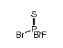 Dibromofluorophosphine sulfide Structure